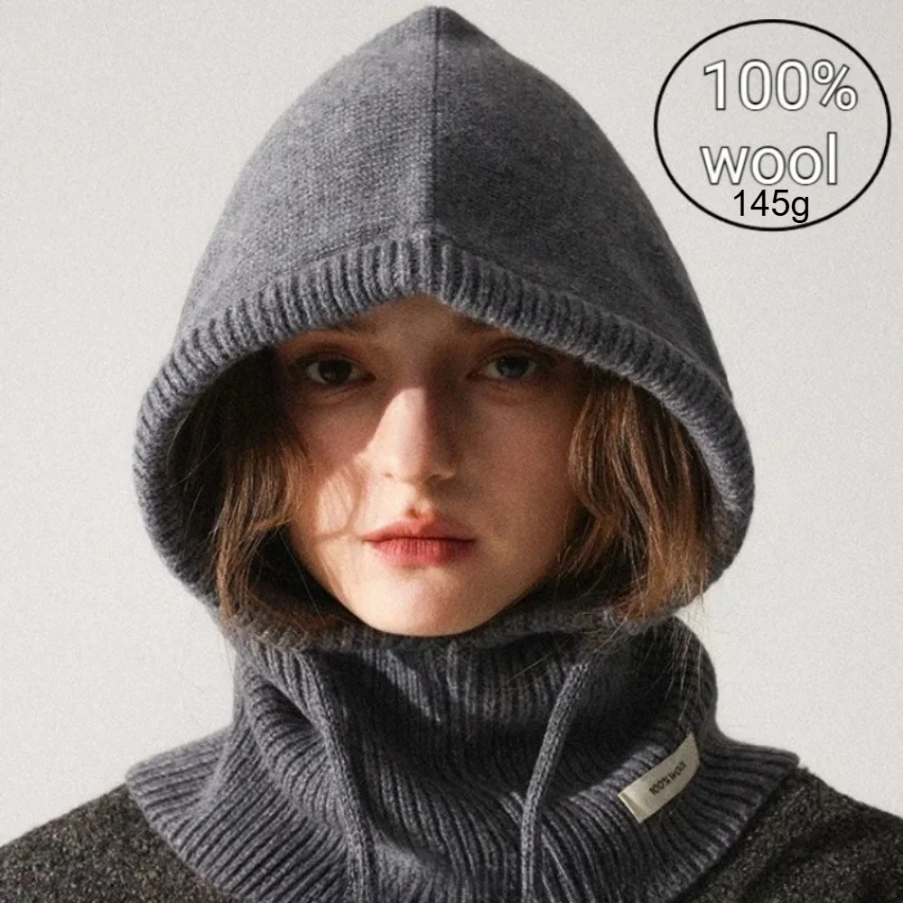 Высокое качество, 100% шерсть, шапка-балаклава с напуском для женщин, вязаный шарф, шапочки с капюшоном, зимняя теплая лыжная шапка, уличная защита ушей
Высокое качество, 100% шерсть, шапка-балаклава с напуском для женщин, вязаный шарф, шапочки с капюшоном, зимняя теплая лыжная шапка, уличная защита ушей