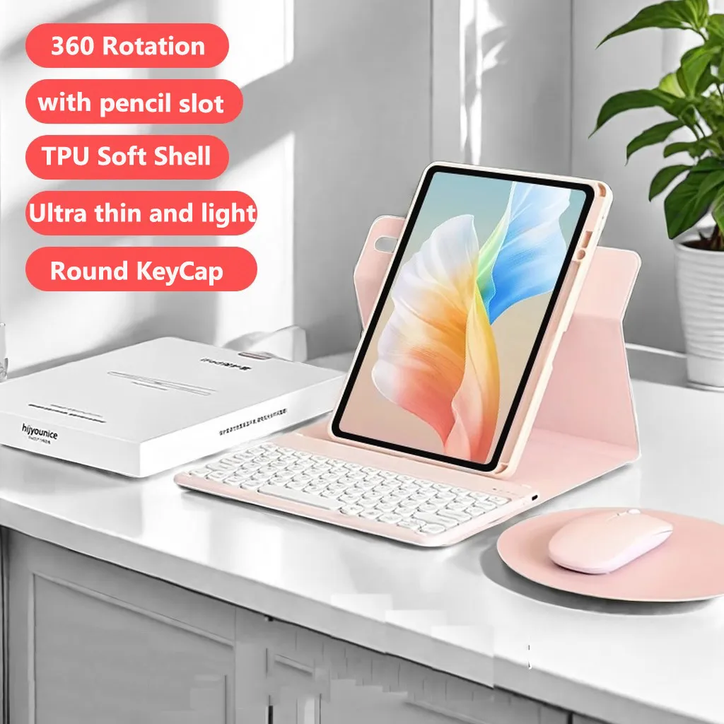 Круглая клавиатура для OPPO Pad Neo 11,4 дюйма, для OPPO Pad Air2 11,4 2 11,61 11 дюймов, с держателем для ручки
Круглая клавиатура для OPPO Pad Neo 11,4 дюйма, для OPPO Pad Air2 11,4 2 11,61 11 дюймов, с держателем для ручки