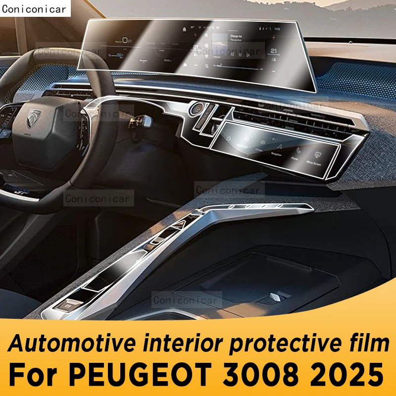 Для PEUGEOT 3008 2025 панель навигации автомобильный внутренний экран защитная пленка из ТПУ, наклейка против царапин
Для PEUGEOT 3008 2025 панель навигации автомобильный внутренний экран защитная пленка из ТПУ, наклейка против царапин