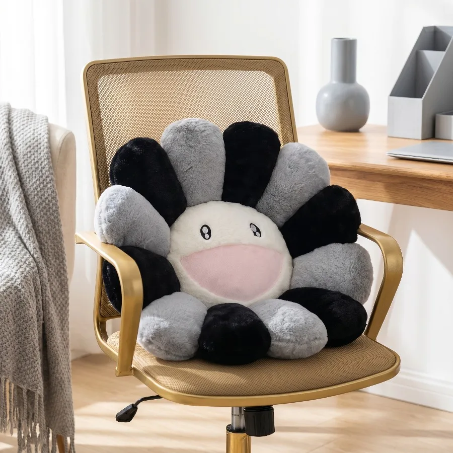 Kawaii Sunflower Stuffed Cushion Doll Flower Cute Smile Rainbow Sunflower Decorative Pillow Plush Toy Office Back Cushion Gift
Kawaii Sunflower Stuffed Cushion Doll Flower Cute Smile Rainbow Sunflower Decorative Pillow Plush Toy Office Back Cushion Gift