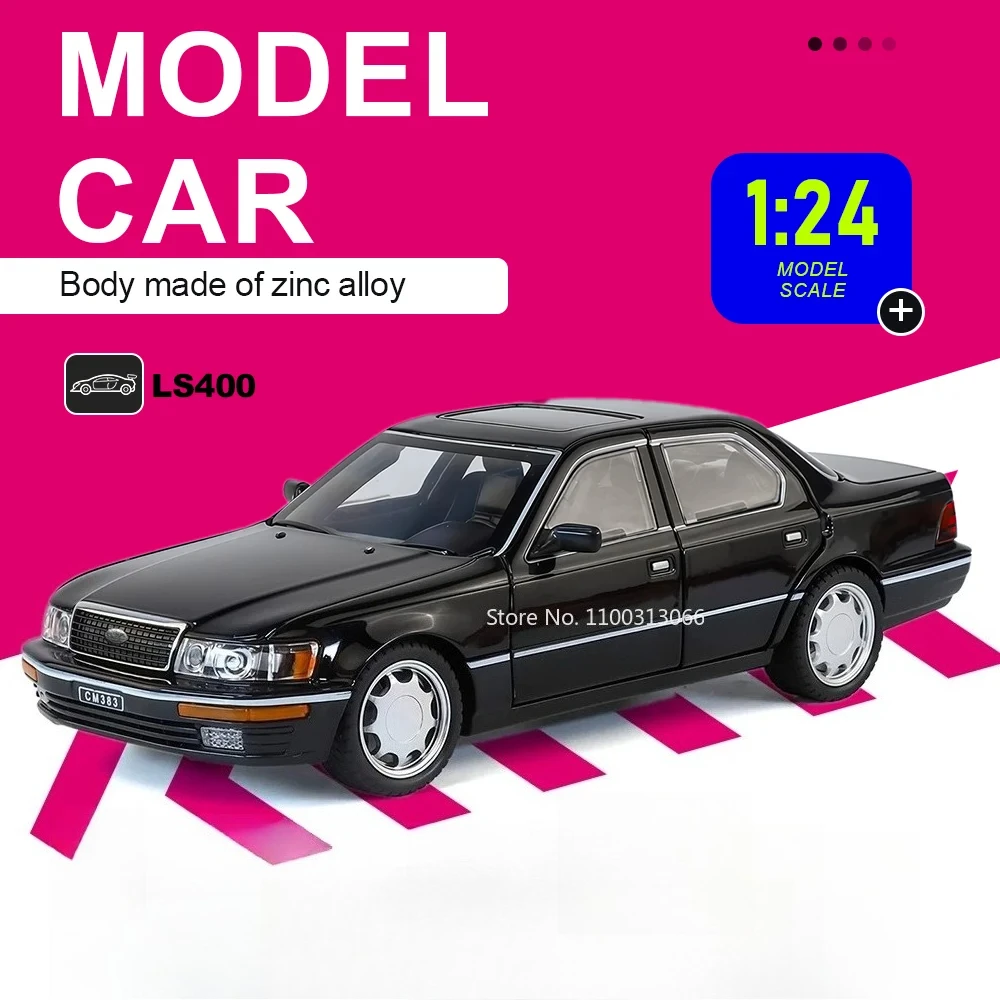1:24 Scale LS400 Santana Model Car Diecast Miniature Alloy Toys Doors Opened Simulation Interior Pull Back Vehices Birthday Gift
1:24 Scale LS400 Santana Model Car Diecast Miniature Alloy Toys Doors Opened Simulation Interior Pull Back Vehices Birthday Gift