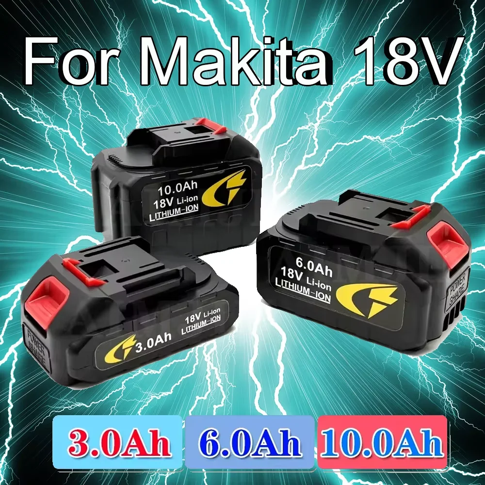 18V Rechargeable Lithium Battery 10Ah High Current High Discharge 18 Volts Screwdriver Replacement Battery
18V Rechargeable Lithium Battery 10Ah High Current High Discharge 18 Volts Screwdriver Replacement Battery
