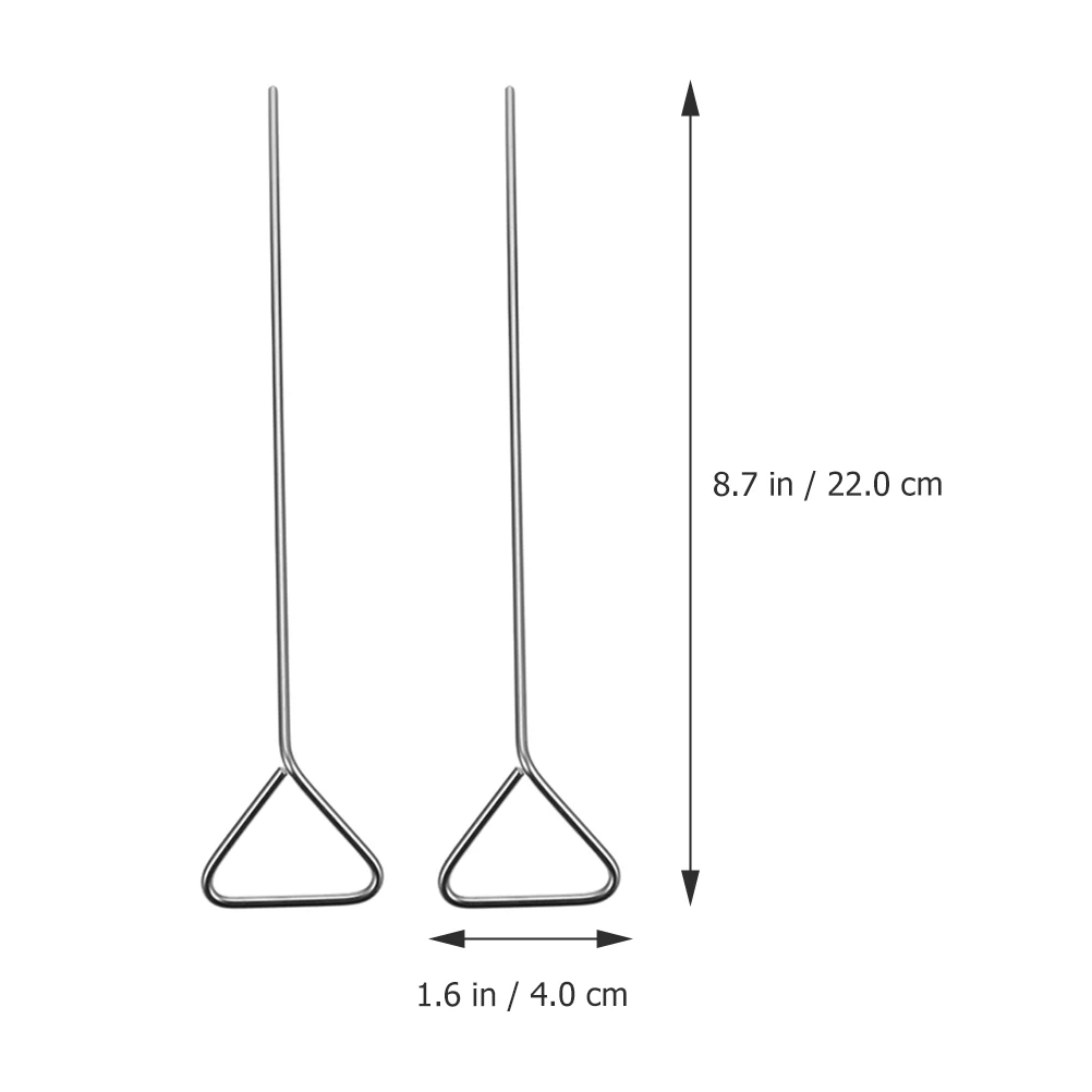 6pcs Stainless Steel Cell Triangular End Lab Tool For Agar Culture Spreading Head Even Pressure Distribution
6pcs Stainless Steel Cell Triangular End Lab Tool For Agar Culture Spreading Head Even Pressure Distribution