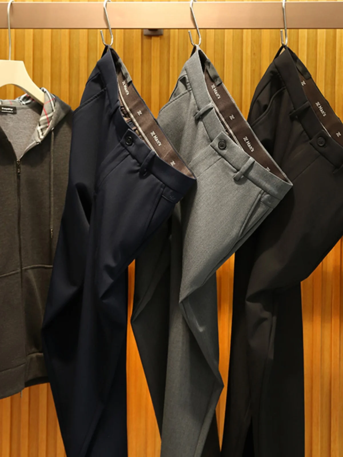 Tech down Jaet Men's Casual Pants High Waist Straight Leg Anti-Wrinkle Busin Gentleman Sle Autumn Winter New...
Tech down Jaet Men's Casual Pants High Waist Straight Leg Anti-Wrinkle Busin Gentleman Sle Autumn Winter New...