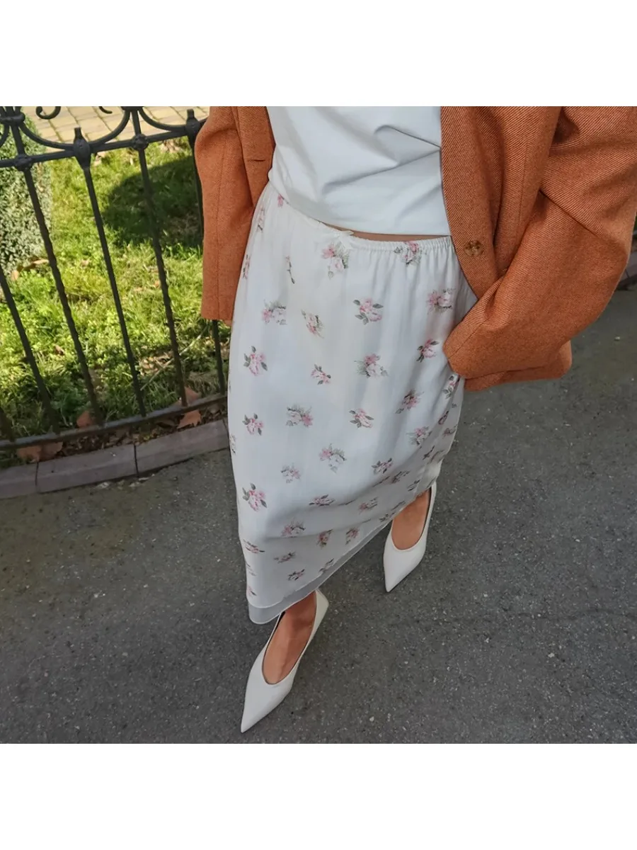 LIinar Vintage Loose Print Long Skirts Woman 2026 Street Chic Mesh High Waist Straight Skirts Summer Casual Bows Skirt Female
LIinar Vintage Loose Print Long Skirts Woman 2026 Street Chic Mesh High Waist Straight Skirts Summer Casual Bows Skirt Female