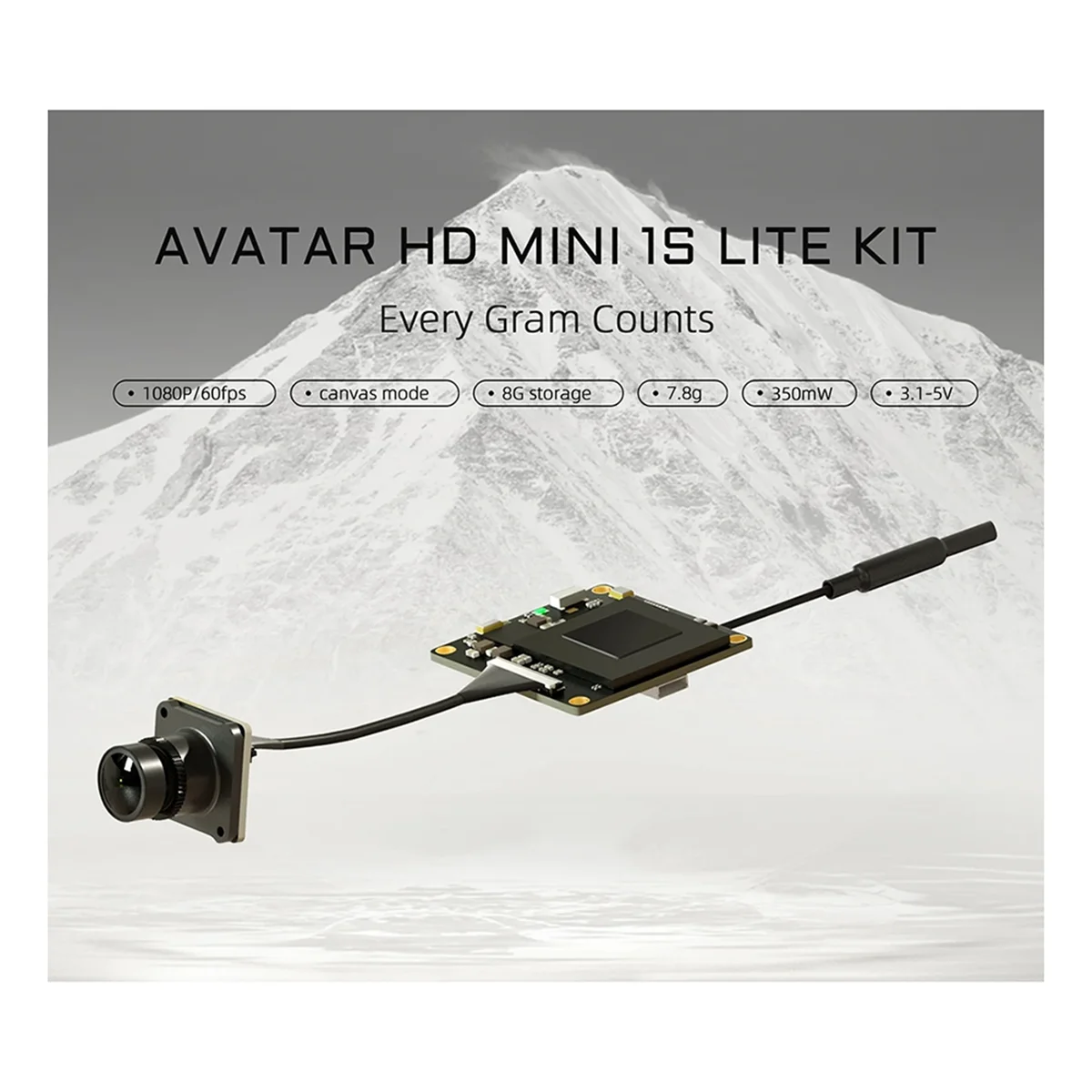 【Новый купон пользователя】для комплекта Walksnail Avatar HD Mini 1s Lite, мини-передатчик изображения
【Новый купон пользователя】для комплекта Walksnail Avatar HD Mini 1s Lite, мини-передатчик изображения
