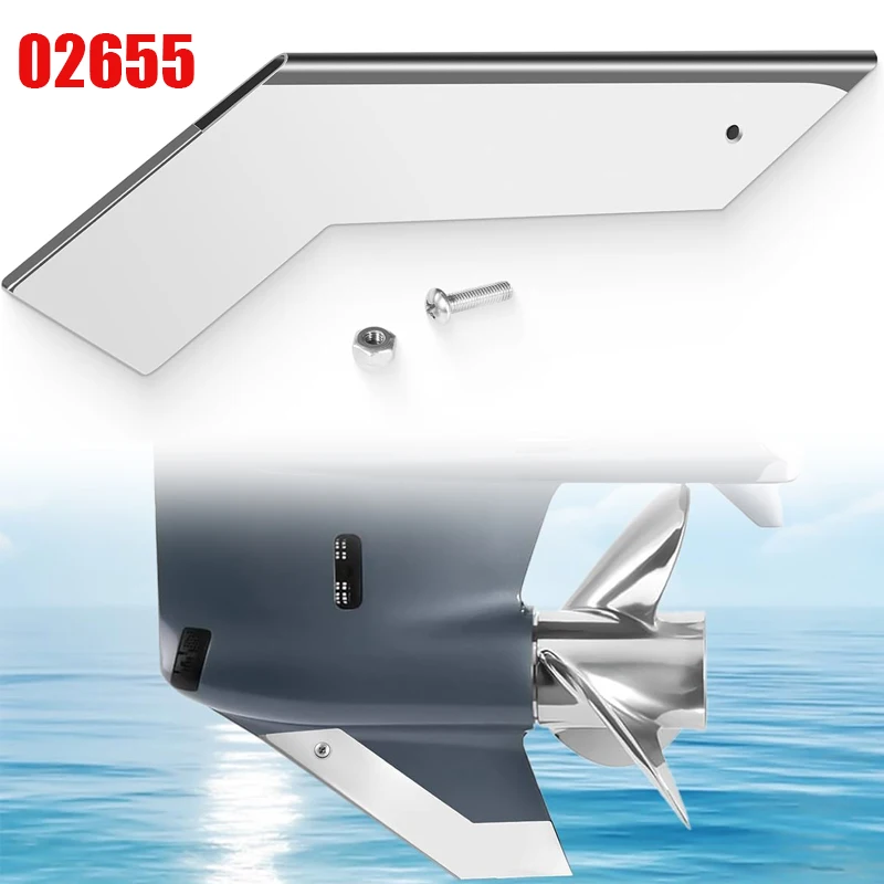 02655 Skeg Guard Protector Stainless Steel Fit for Mercruiser Mercury Suzuki Yamaha Motors, Protects Against Damage from Ramp Dr
02655 Skeg Guard Protector Stainless Steel Fit for Mercruiser Mercury Suzuki Yamaha Motors, Protects Against Damage from Ramp Dr