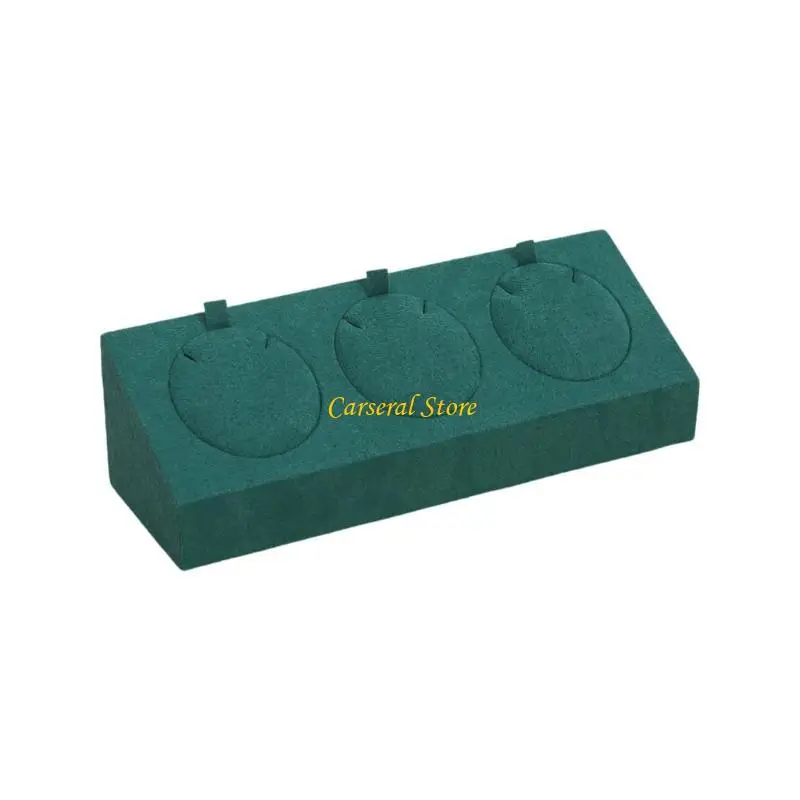M4YF Luxurious Microfiber 3 Slot Stand Holder for Rings Earrings and Pendants Display
M4YF Luxurious Microfiber 3 Slot Stand Holder for Rings Earrings and Pendants Display