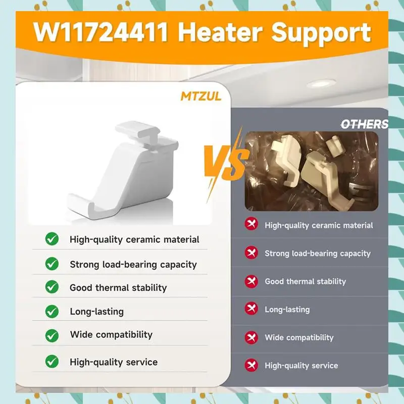 A71P W11724411 W10909479 Heater Support For Whirlpool Kitchenaid Jenn-Air Maytag Microwave Oven Grill Replaces 461967753871
A71P W11724411 W10909479 Heater Support For Whirlpool Kitchenaid Jenn-Air Maytag Microwave Oven Grill Replaces 461967753871