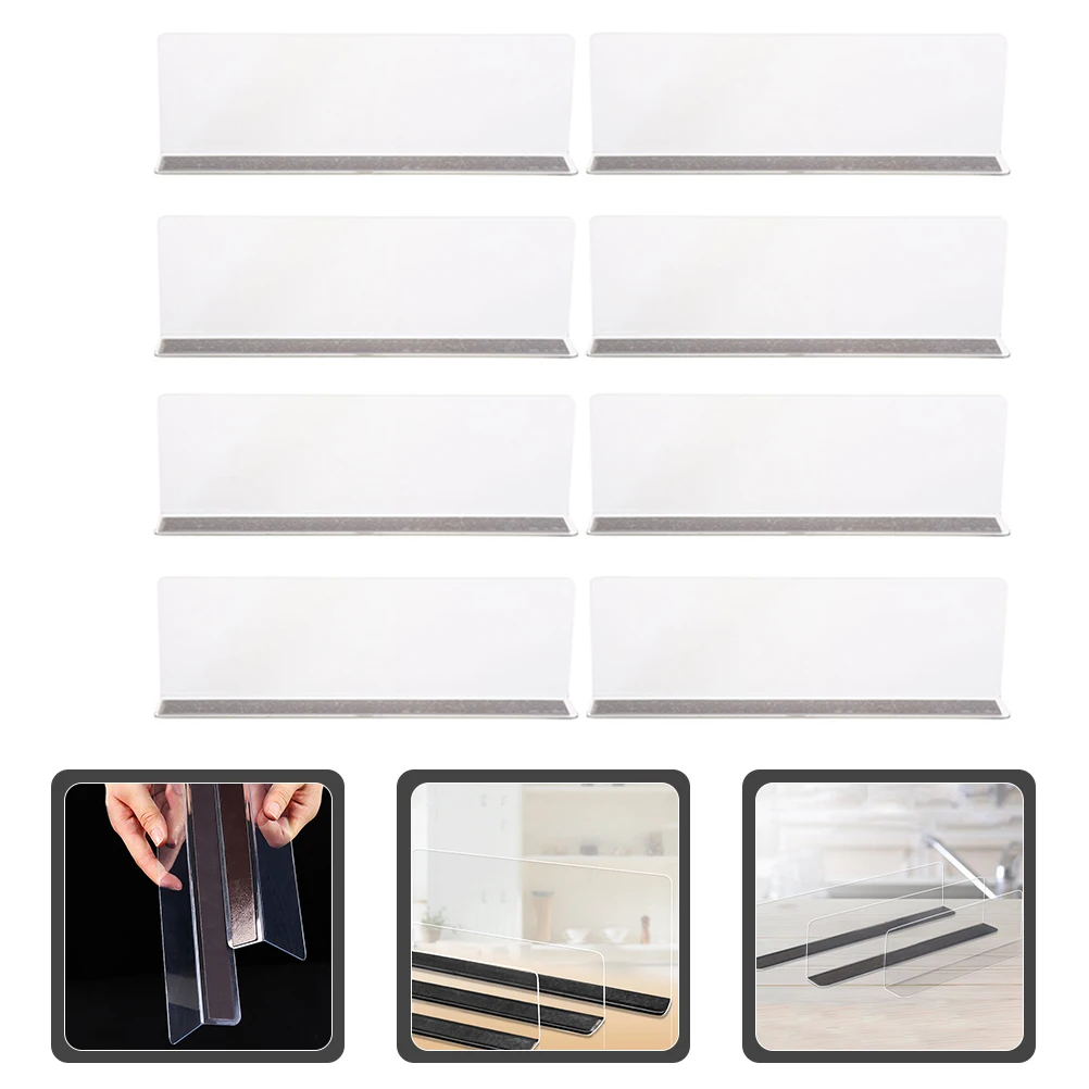 8pcs PVC Separation Tags 20cm Magnetic Dividers 7.5cm High Shelf Organizers Closet Storage Wire Shelving
8pcs PVC Separation Tags 20cm Magnetic Dividers 7.5cm High Shelf Organizers Closet Storage Wire Shelving