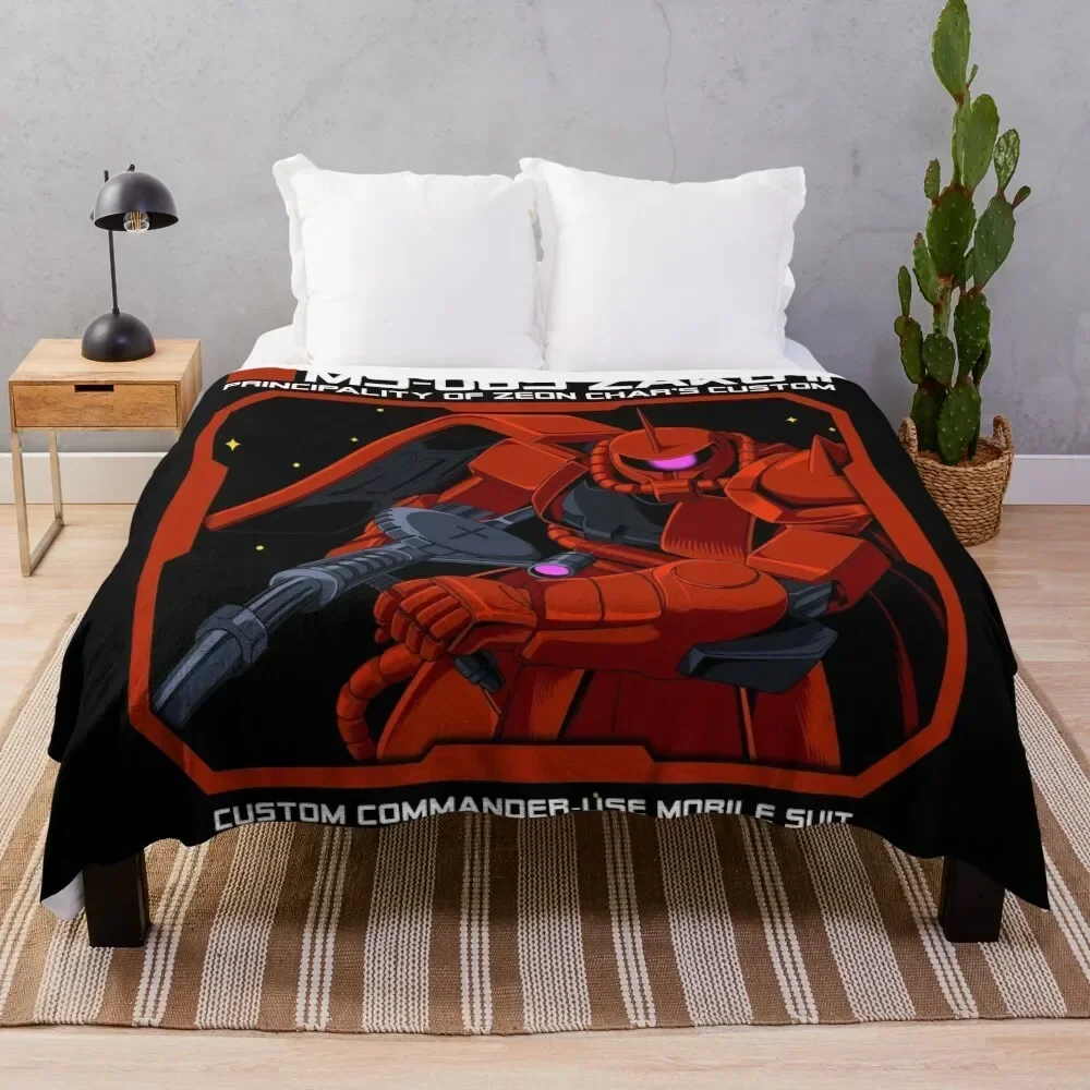 MS-06S Char's Zaku II Throw Blanket Warm Comfortable Blanket Gift for Parents Friends
MS-06S Char's Zaku II Throw Blanket Warm Comfortable Blanket Gift for Parents Friends