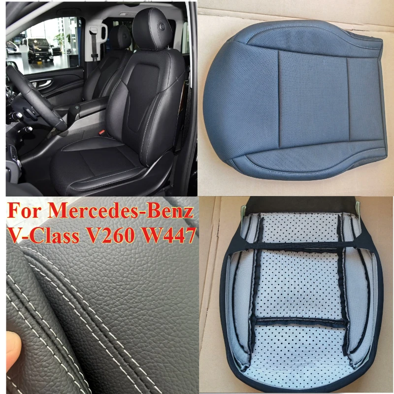 1PCS PU Leather Car Replacement Seat Cushion Pad Front Seat Protector Mat Cover for Mercedes-Benz V-Class V260 W447
1PCS PU Leather Car Replacement Seat Cushion Pad Front Seat Protector Mat Cover for Mercedes-Benz V-Class V260 W447