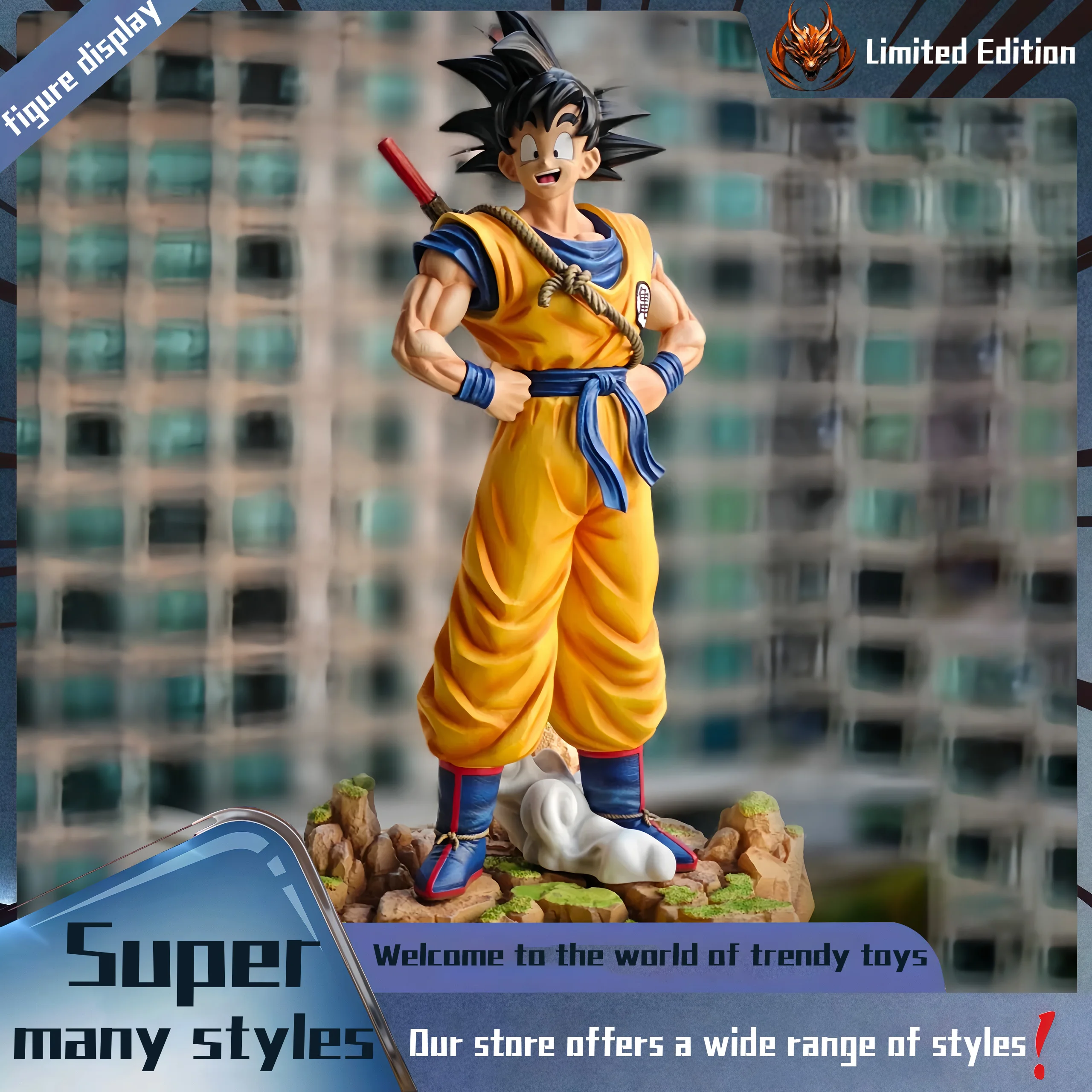 Dreamy Wukong Peripheral figurine model table decoration, birthday gift, trendy toy scene decoration, car decoration
Dreamy Wukong Peripheral figurine model table decoration, birthday gift, trendy toy scene decoration, car decoration