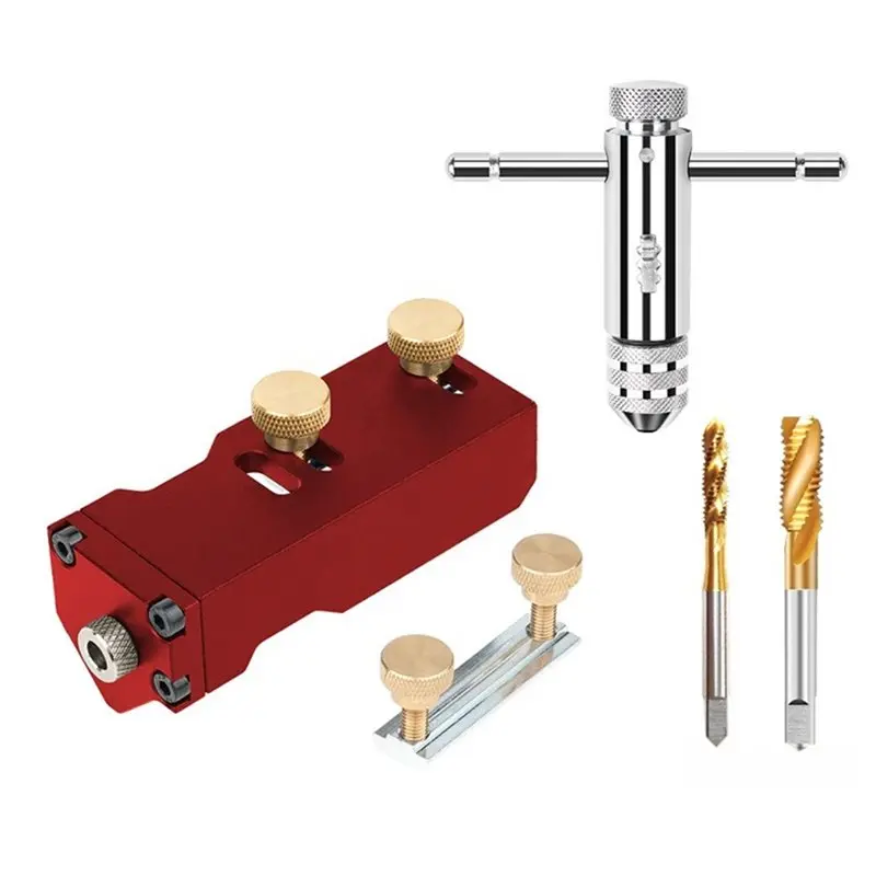 Розничный профессиональный набор инструментов для нарезания резьбы, помощник, профили серии 20/30/40, многофункциональные приспособления для сверления и нарезания резьбы D
Розничный профессиональный набор инструментов для нарезания резьбы, помощник, профили серии 20/30/40, многофункциональные приспособления для сверления и нарезания резьбы D