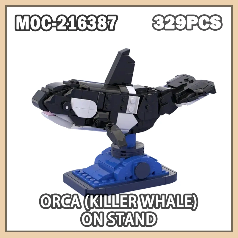 MOC- 216387 Orca (Killer Whale) на подставке, милые животные, строительные блоки, сборка игрушек, подарки для детей, настольные украшения для взрослых, 329 шт.
MOC- 216387 Orca (Killer Whale) на подставке, милые животные, строительные блоки, сборка игрушек, подарки для детей, настольные украшения для взрослых, 329 шт.