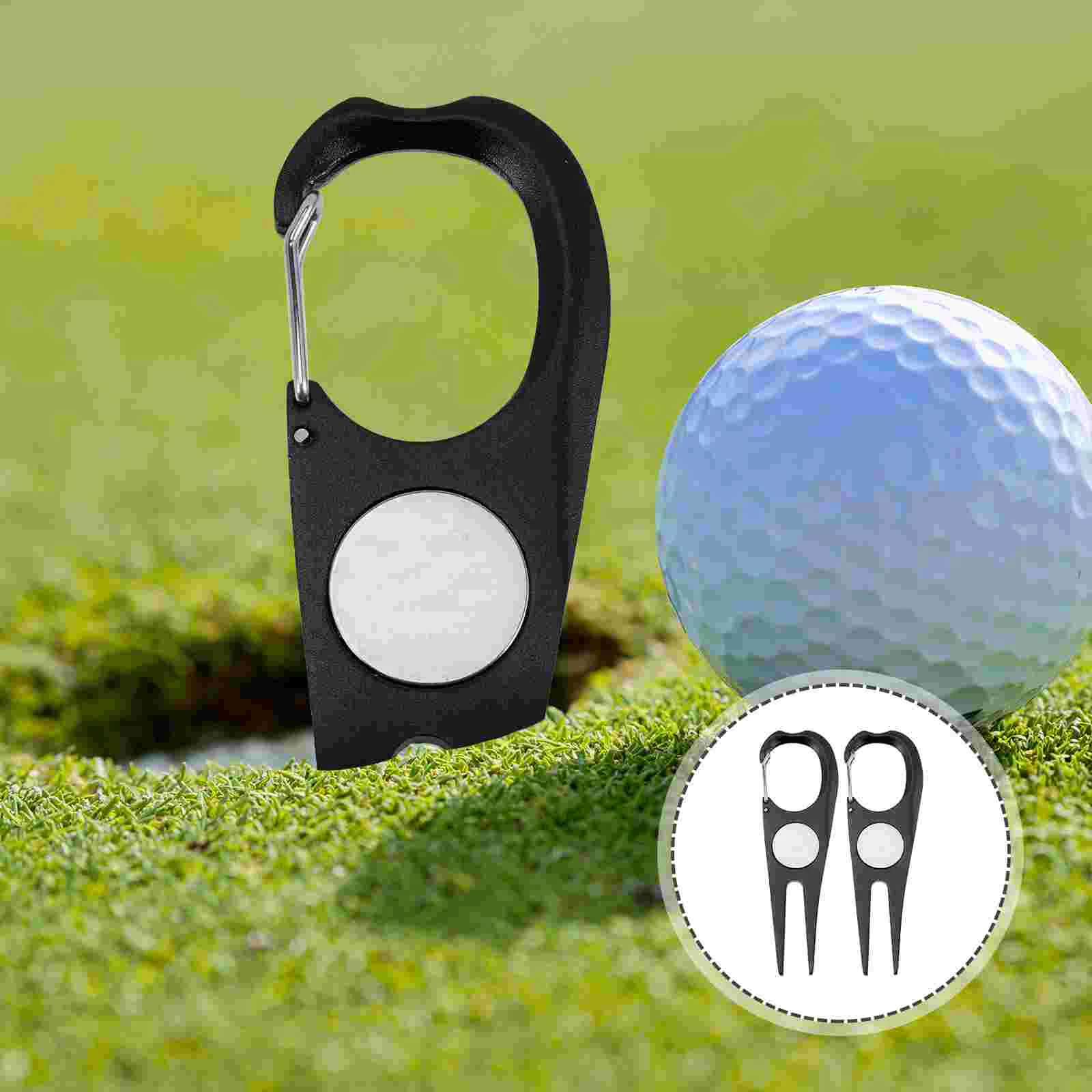 2 Pcs Golf Green Fork Portable Golfs Marker Metal Outdoor Delicate Ball Divot Tool Black Man
2 Pcs Golf Green Fork Portable Golfs Marker Metal Outdoor Delicate Ball Divot Tool Black Man