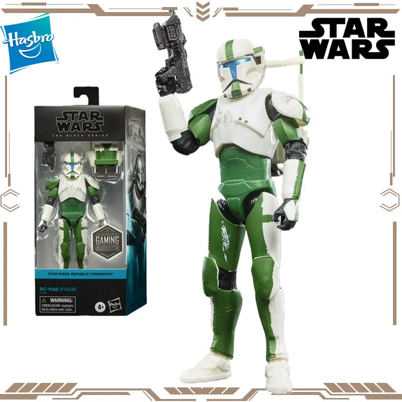 Hasbro Original Star Wars Republic Commando RC-1140(FIXER)F5592 Action Figure Toys for Boys Girls Gift Collectible Ornaments
Hasbro Original Star Wars Republic Commando RC-1140(FIXER)F5592 Action Figure Toys for Boys Girls Gift Collectible Ornaments