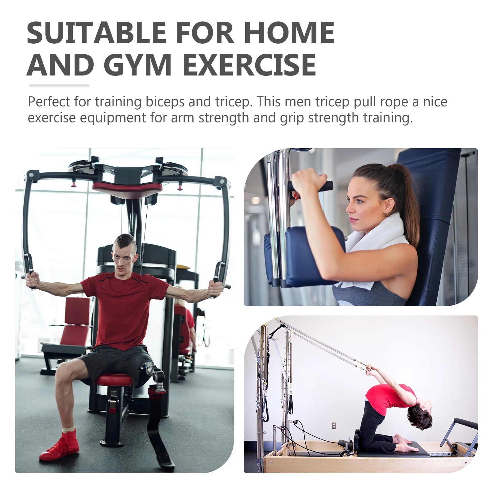 Ergonomic Tricep Fitness Rope Stylish Bag Easy Carry Storage Gym Pull Down Rope Tricep Training Tool Fitness Supplies
Ergonomic Tricep Fitness Rope Stylish Bag Easy Carry Storage Gym Pull Down Rope Tricep Training Tool Fitness Supplies