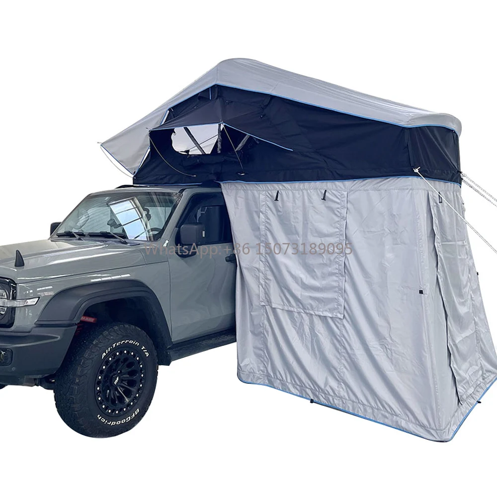 2025 Dachzelt China Comfortable Camping Suv Smart Accessories Camping Car Side Tent
2025 Dachzelt China Comfortable Camping Suv Smart Accessories Camping Car Side Tent
