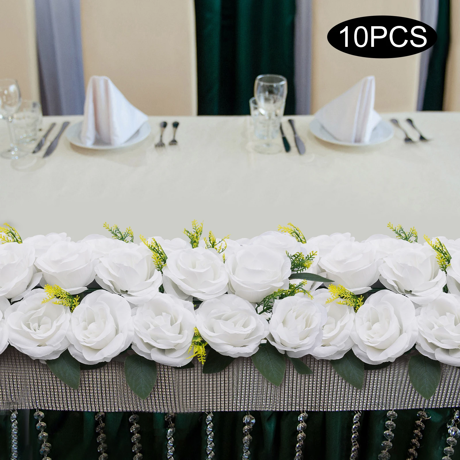 10x Wedding Dining Table Flower Centerpiece Reusable Artificial Rose Arrangement
10x Wedding Dining Table Flower Centerpiece Reusable Artificial Rose Arrangement