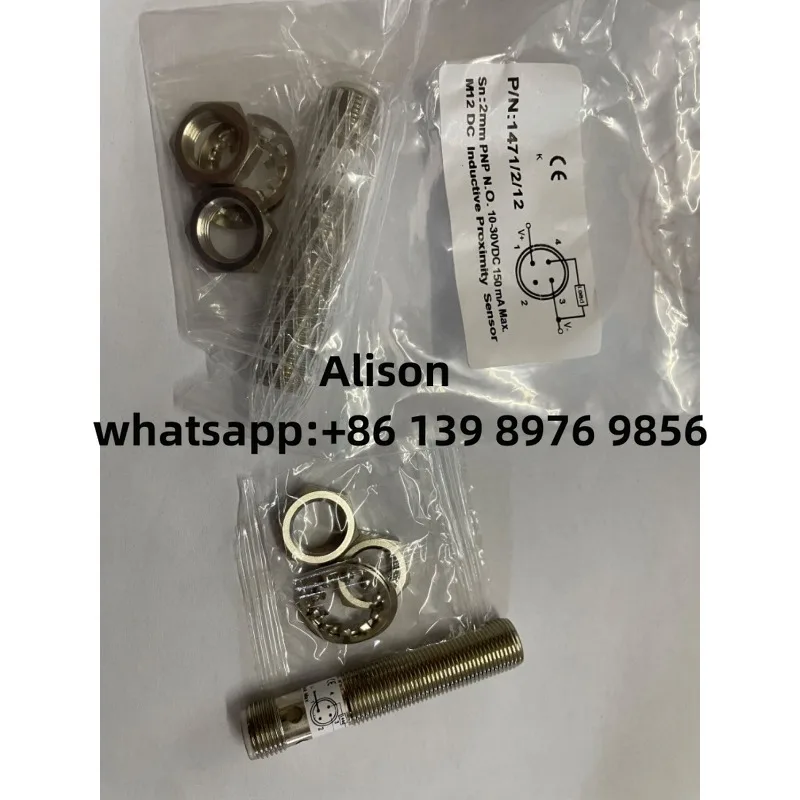 HASCO Z1472 Miniature Electromagnetic Induction Switch Inductive Proximity Switch Z1472/0.8x5x0.5 Z1472/2x8x1 Z1472/3x12x1
HASCO Z1472 Miniature Electromagnetic Induction Switch Inductive Proximity Switch Z1472/0.8x5x0.5 Z1472/2x8x1 Z1472/3x12x1