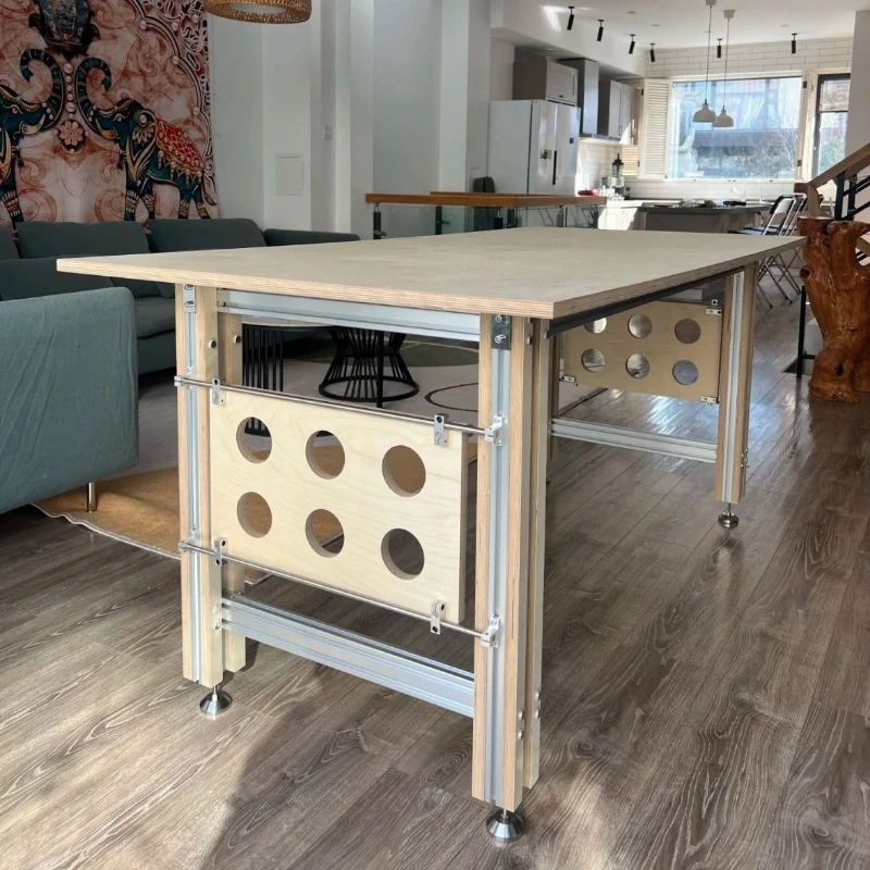 Birch Ocean Panel Aluminum Profile Computer Desk Industrial Wind Optical Axis Rectangular Office Workbench
Birch Ocean Panel Aluminum Profile Computer Desk Industrial Wind Optical Axis Rectangular Office Workbench