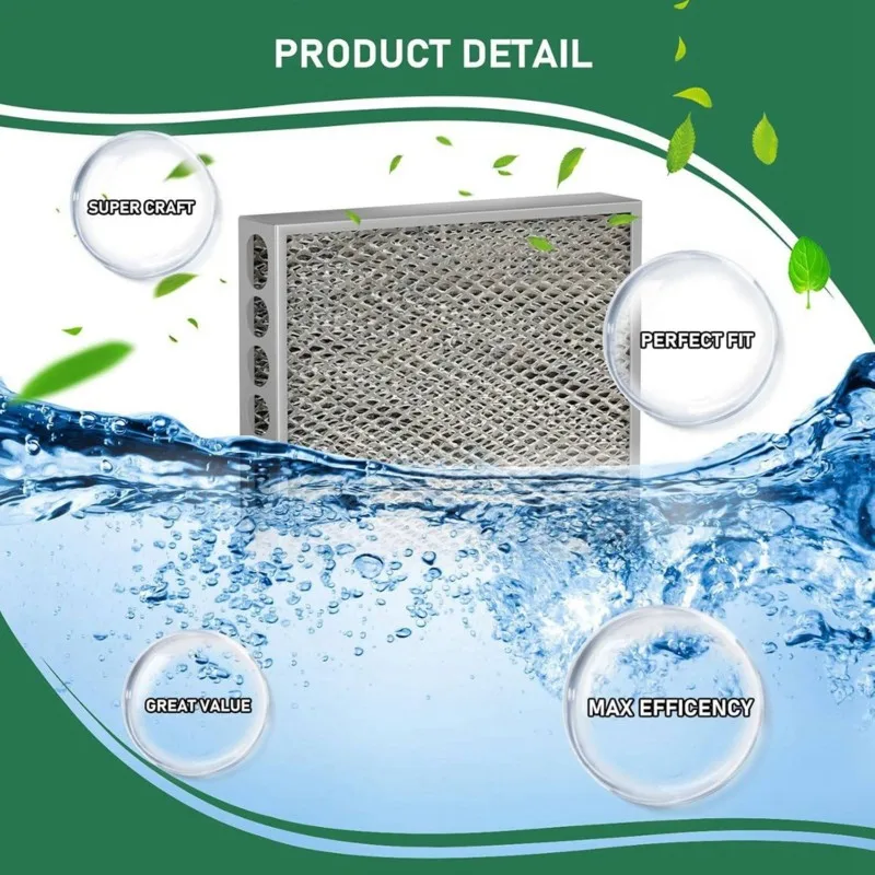 AC39-2Pcs Steam Pad Water Filter For Generalaire 1099-20 Humidifier Evaporator Pad Water Filter Replacement Accessory
AC39-2Pcs Steam Pad Water Filter For Generalaire 1099-20 Humidifier Evaporator Pad Water Filter Replacement Accessory