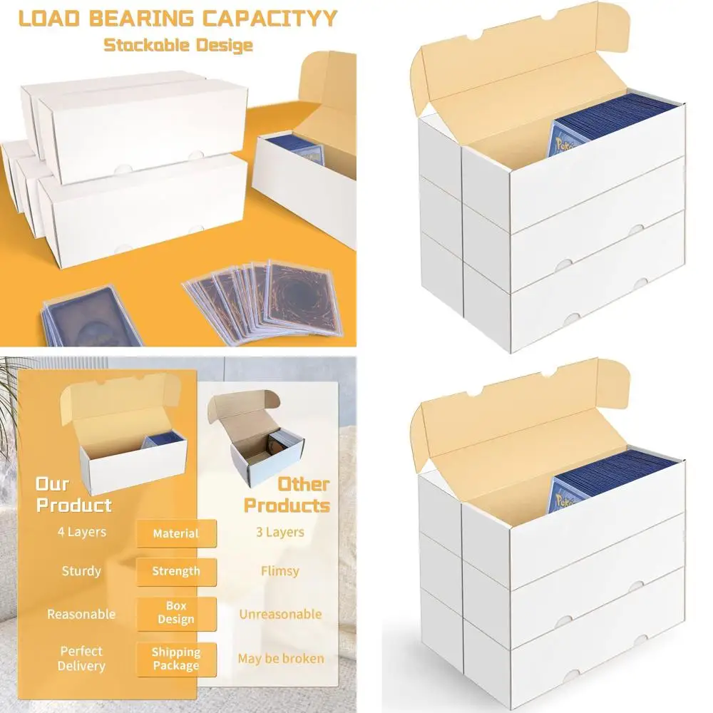 Коробка-держатель для 1200 карт из 6 штук — идеально подходит для занятий спортом, футболом, баскетболом и коллекционных карточек
Коробка-держатель для 1200 карт из 6 штук — идеально подходит для занятий спортом, футболом, баскетболом и коллекционных карточек