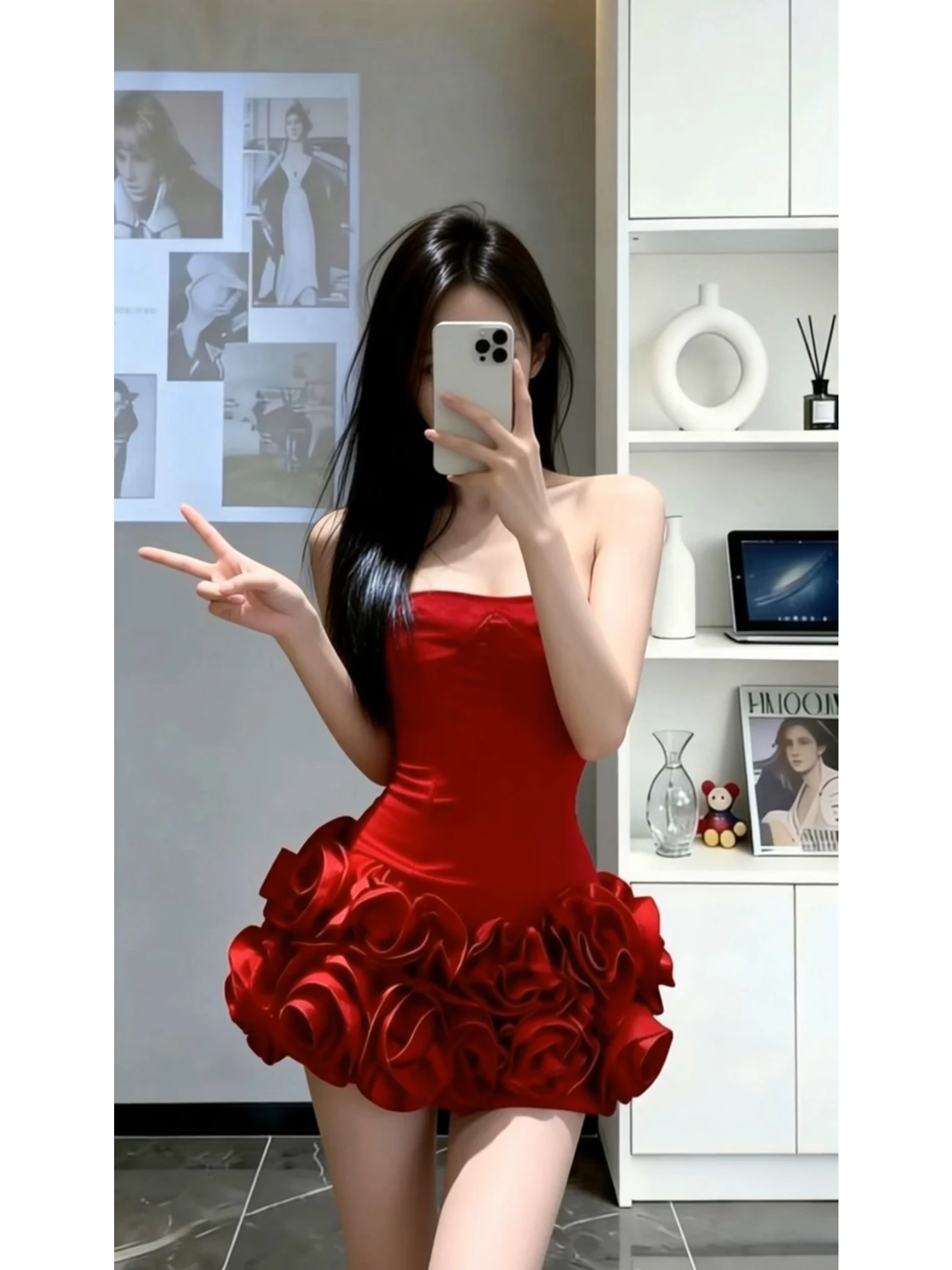 Sexy Slim Fit Sequin Tube Top Dress Women's Red Battle Costume High Waist Short Skirt Gown for plus Size Ladies Party Wear
Sexy Slim Fit Sequin Tube Top Dress Women's Red Battle Costume High Waist Short Skirt Gown for plus Size Ladies Party Wear