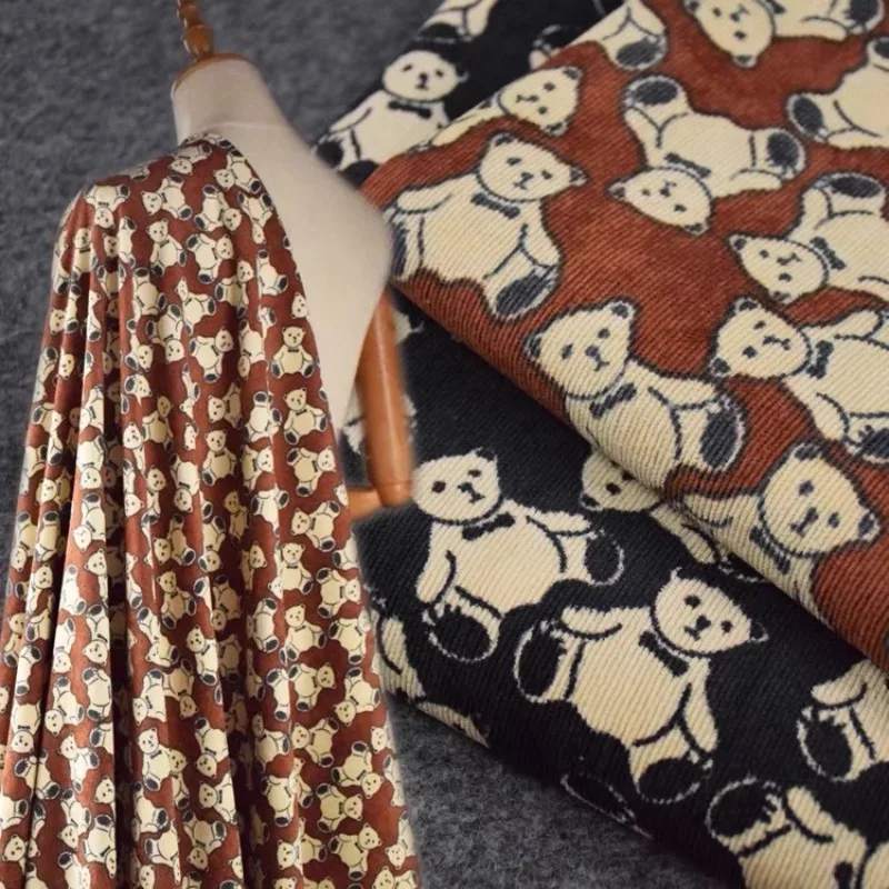 Вельветовая ткань с цветочным принтом, мультяшная мягкая по метрам для классического, рубашки, куртки, брюк, дивана, ткань для шитья своими руками, тонкая полосатая желтая ткань
Вельветовая ткань с цветочным принтом, мультяшная мягкая по метрам для классического, рубашки, куртки, брюк, дивана, ткань для шитья своими руками, тонкая полосатая желтая ткань