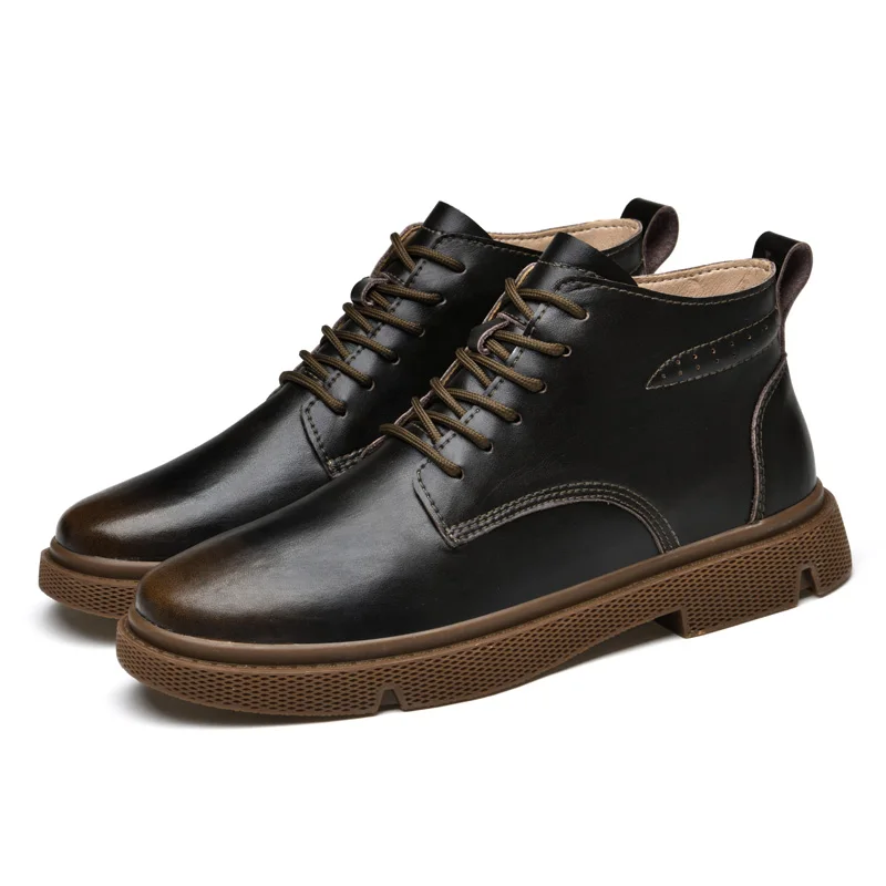 GIOIO fashion men's cowhide boots Hide height-raising insoles 6CM casual leather shoes Comfortable breathable men's
GIOIO fashion men's cowhide boots Hide height-raising insoles 6CM casual leather shoes Comfortable breathable men's