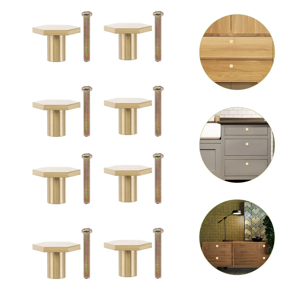 8 шт. золотых шестигранных ручек для ящиков комодов, дверец шкафов, гардеробов, декоративные ручки для выдвижных ящиков, прочный латунный материал
8 шт. золотых шестигранных ручек для ящиков комодов, дверец шкафов, гардеробов, декоративные ручки для выдвижных ящиков, прочный латунный материал