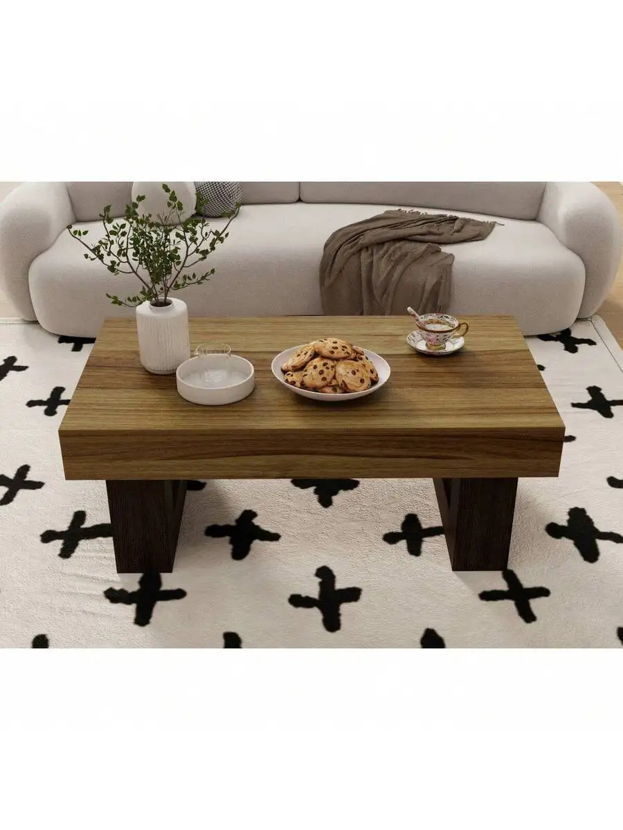 42 Inch Wood Rectangular Coffee Table / Vintage Farmhouse-Style Coffee Table / With Sturdy Base / Supports Up To 220 Pounds /
42 Inch Wood Rectangular Coffee Table / Vintage Farmhouse-Style Coffee Table / With Sturdy Base / Supports Up To 220 Pounds /