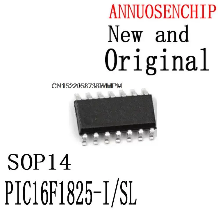 10PCS PIC16F1825-I PIC16F1825 PIC16F1825-I/S 1825 14-SOIC SOP14 IC best quality. PIC16F1825-I/SL
10PCS PIC16F1825-I PIC16F1825 PIC16F1825-I/S 1825 14-SOIC SOP14 IC best quality. PIC16F1825-I/SL