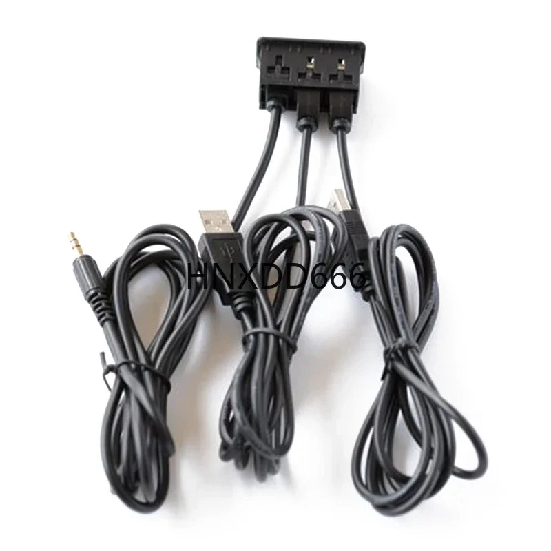 USB Dual Port Car Dashboard Flush Mount Socket Extension Cable 3.5mm AUX Adapter
USB Dual Port Car Dashboard Flush Mount Socket Extension Cable 3.5mm AUX Adapter