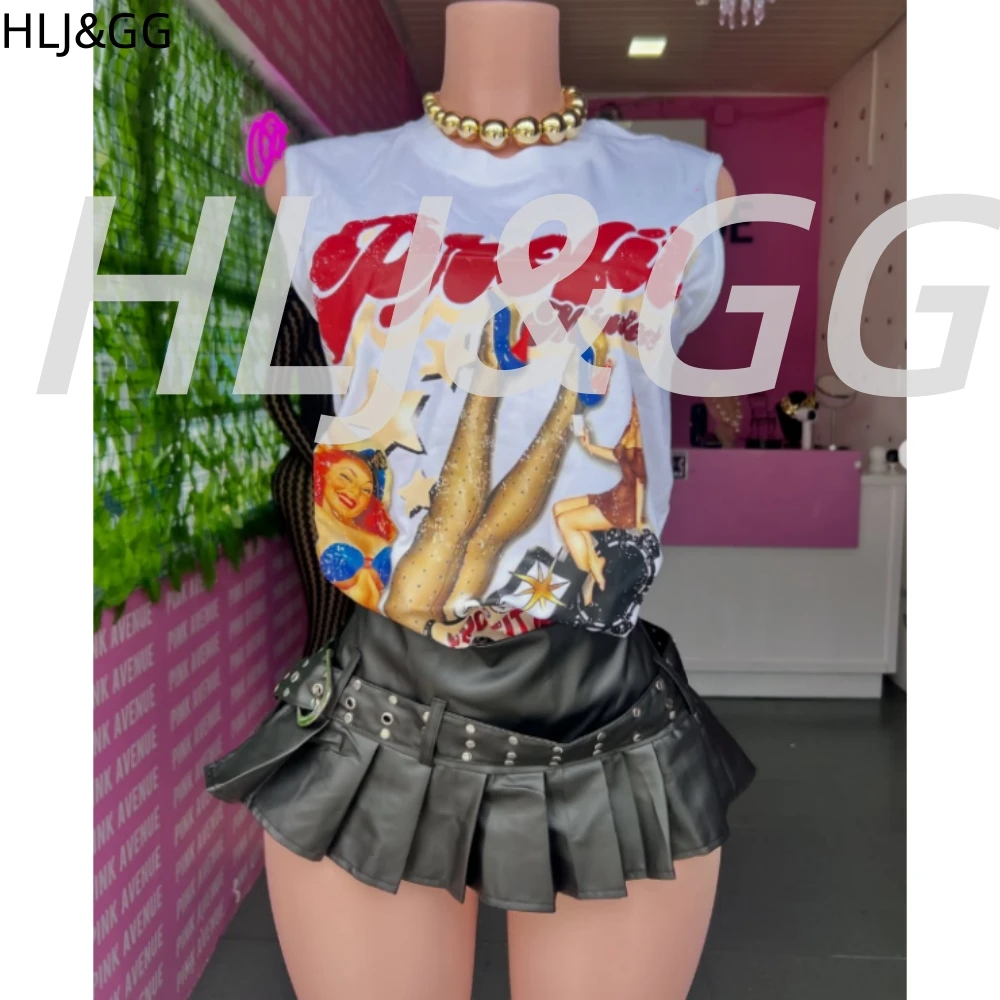 HLJ&GG Retro American Style Streetwear Women O Neck Sleeveless Top + Ruffle Mini Skirts Two Piece Sets Fashion Y2K 2pcs Outfits
HLJ&GG Retro American Style Streetwear Women O Neck Sleeveless Top + Ruffle Mini Skirts Two Piece Sets Fashion Y2K 2pcs Outfits
