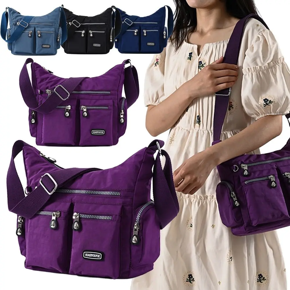Fashion Nylon Shoulder Bag Large Capacity Waterproof Underarm Bag Lightweight Casual Tote Handbag For Women Girls
Fashion Nylon Shoulder Bag Large Capacity Waterproof Underarm Bag Lightweight Casual Tote Handbag For Women Girls