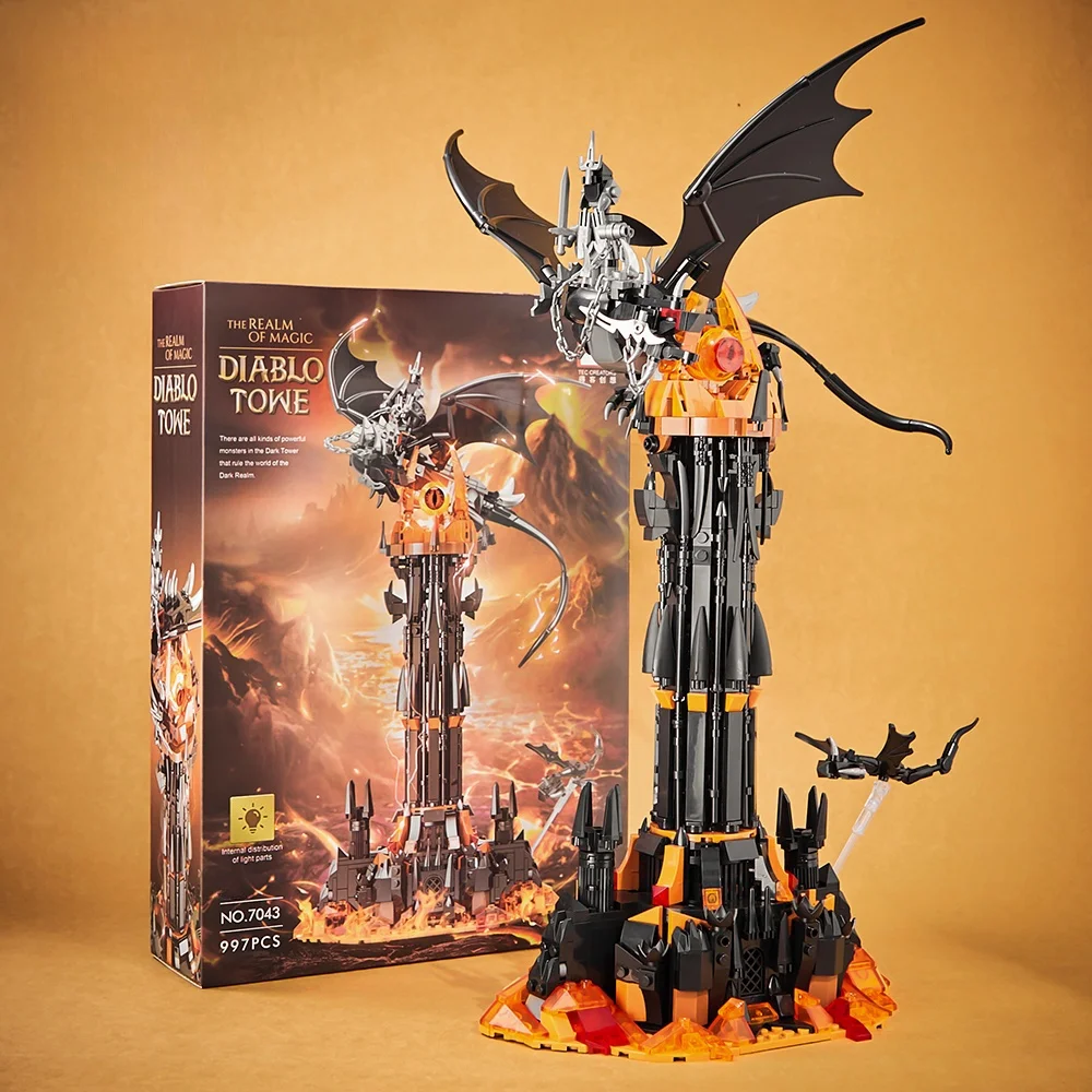 DIY Magic Tower Building Blocks Creative MOC Technical Assembly Bricks STEM Educational Kit Gift for Adults Kids Christmas
DIY Magic Tower Building Blocks Creative MOC Technical Assembly Bricks STEM Educational Kit Gift for Adults Kids Christmas