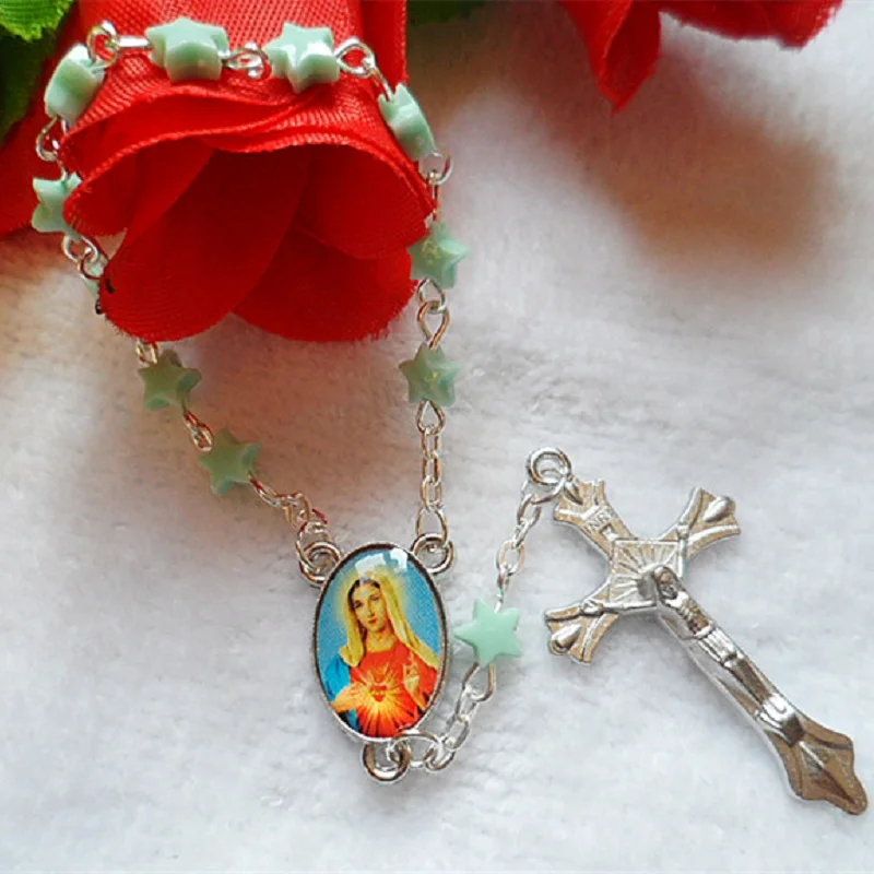 free shipping 10pcs/set 6mm plastic bead rosary bracelet,beaded bracelet, religious bracelet with virgin Mary center
free shipping 10pcs/set 6mm plastic bead rosary bracelet,beaded bracelet, religious bracelet with virgin Mary center