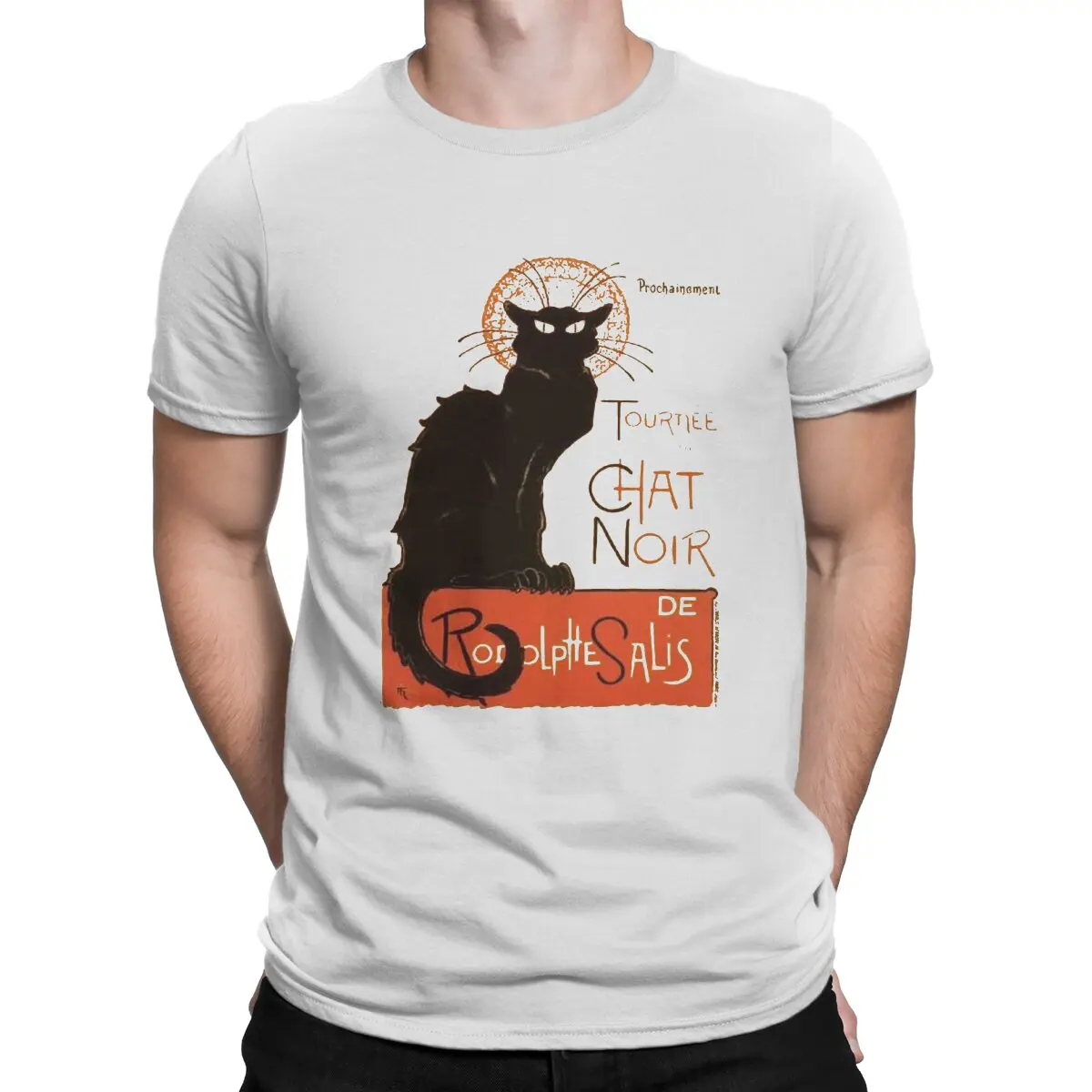 Мужская футболка Tournee Du Chat Noir After Steinlein с изображением кошки и Милого Животного 100% хлопковая одежда Винтажная футболка с коротким рукавом и круглым вырезом
Мужская футболка Tournee Du Chat Noir After Steinlein с изображением кошки и Милого Животного 100% хлопковая одежда Винтажная футболка с коротким рукавом и круглым вырезом