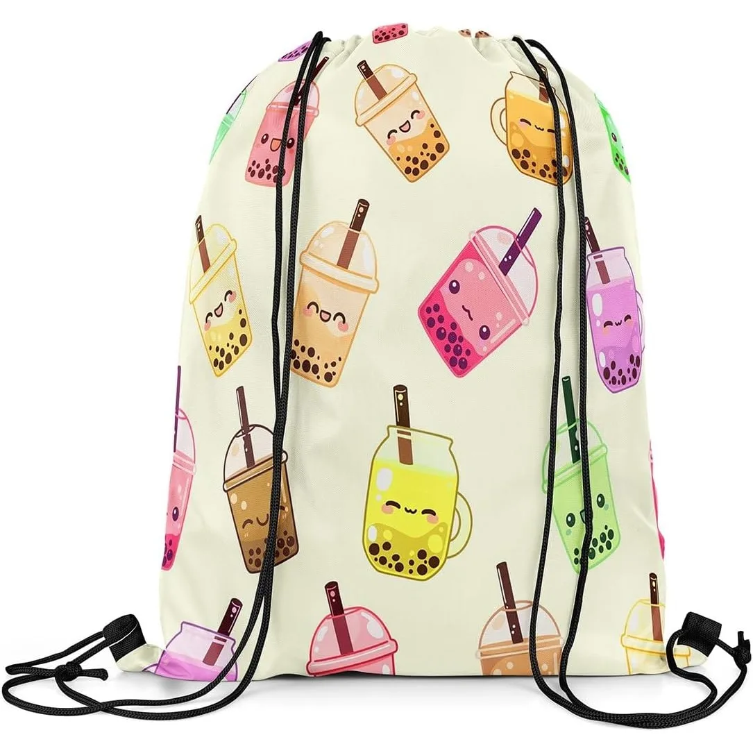 Симпатичный спортивный рюкзак на шнурке Boba для чая с молоком, рюкзак на шнурке Kawaii Bubble Tea Sports
Симпатичный спортивный рюкзак на шнурке Boba для чая с молоком, рюкзак на шнурке Kawaii Bubble Tea Sports