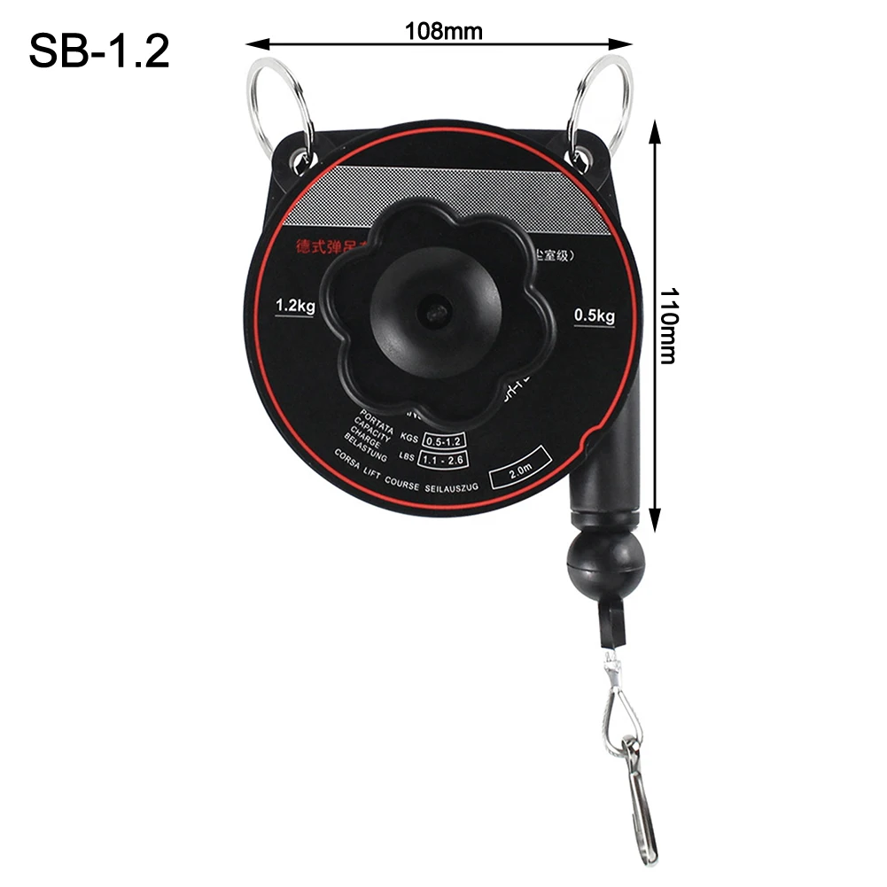 Handy Tool Accessory Telescopic Spring Balancer Damping Device For Safety Electric Screwdrivers Compatible For Air Tools
Handy Tool Accessory Telescopic Spring Balancer Damping Device For Safety Electric Screwdrivers Compatible For Air Tools