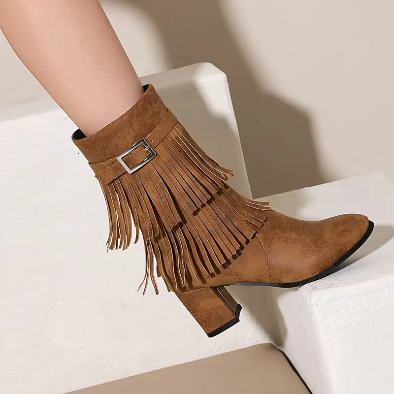 ORCHA LISA 2025 модные женские ботинки до середины икры с круглым носком, 6 см, блочный каблук, молния, ремень, пряжка, кисточки, большой размер 45-47, свидание
ORCHA LISA 2025 модные женские ботинки до середины икры с круглым носком, 6 см, блочный каблук, молния, ремень, пряжка, кисточки, большой размер 45-47, свидание