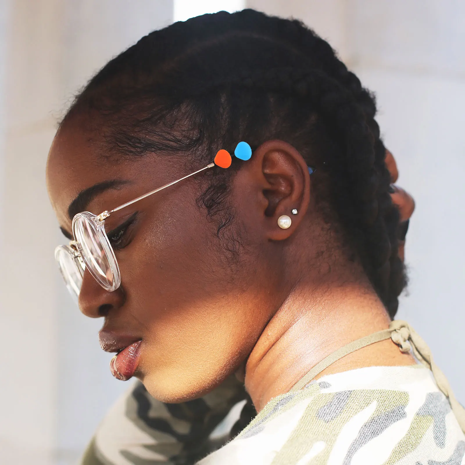 60pcs Anti Slip Ear Hooks for Glasses Silicone Eyeglass Ear Grips Holders Non Slip Grips Comfortable Fit Protective Fashionable 
60pcs Anti Slip Ear Hooks for Glasses Silicone Eyeglass Ear Grips Holders Non Slip Grips Comfortable Fit Protective Fashionable