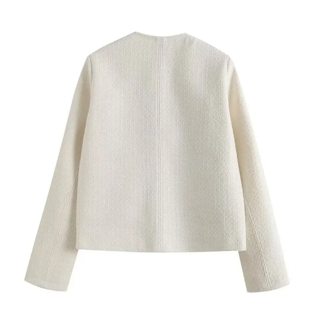 ZFC-9343 Women's Gold Button Coat Autumn New Style European American Clothing Wholesale with Pocket Design
ZFC-9343 Women's Gold Button Coat Autumn New Style European American Clothing Wholesale with Pocket Design