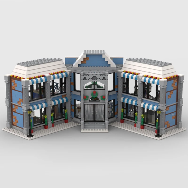 1902pcs MOC Winter Village Department Store Creator Expert Model Building Blocks Architecture Toys Christmas Gift Education
1902pcs MOC Winter Village Department Store Creator Expert Model Building Blocks Architecture Toys Christmas Gift Education