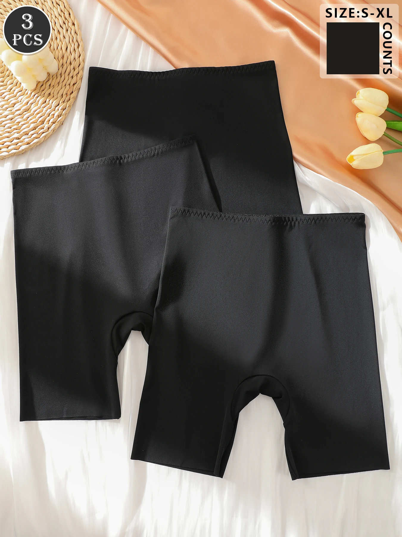 Женские защитные шорты из трех предметов, которые можно носить снаружи, чтобы предотвратить экспозицию, удобное нижнее белье в стиле боксеры, женские леггинсы.
Женские защитные шорты из трех предметов, которые можно носить снаружи, чтобы предотвратить экспозицию, удобное нижнее белье в стиле боксеры, женские леггинсы.