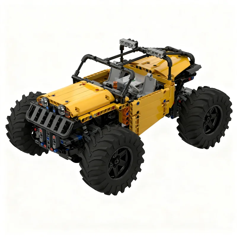 846PCS MOC Technology C Model Jeepy DIY Creative Assembly Building Blocks Display Birthday Gift Collectible Home Display Gift
846PCS MOC Technology C Model Jeepy DIY Creative Assembly Building Blocks Display Birthday Gift Collectible Home Display Gift