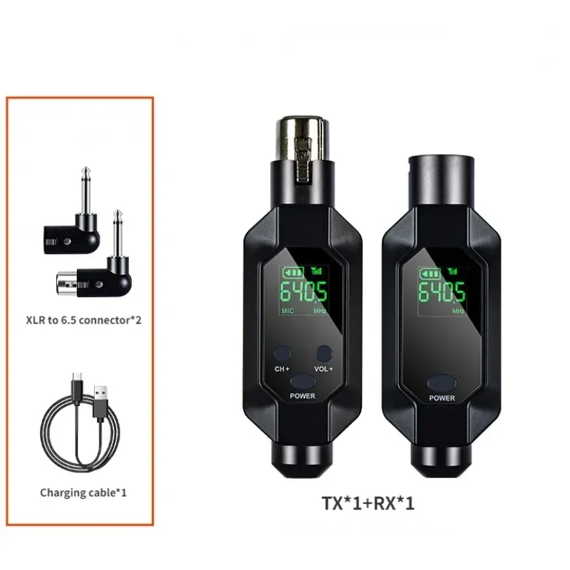 Wireless Microphone Converter XLR Transmitter And Receiver For Dynamic Microphone Guitar Receiver Transmission Adapter
Wireless Microphone Converter XLR Transmitter And Receiver For Dynamic Microphone Guitar Receiver Transmission Adapter