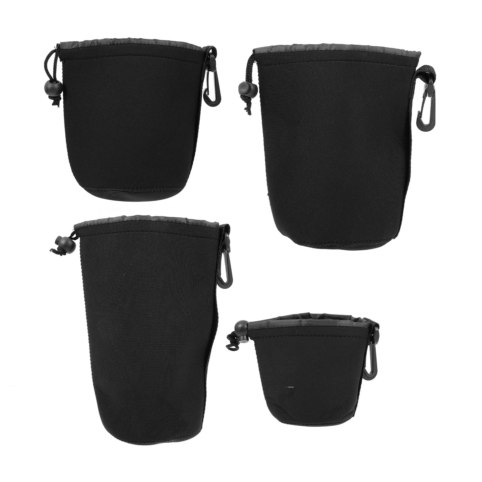 4pcs Lens Protector Camera Cover Neoprene Waterproof Bag Holder Pouch Lens Case Dust Proof Sand Resistant Elastic Storage
4pcs Lens Protector Camera Cover Neoprene Waterproof Bag Holder Pouch Lens Case Dust Proof Sand Resistant Elastic Storage